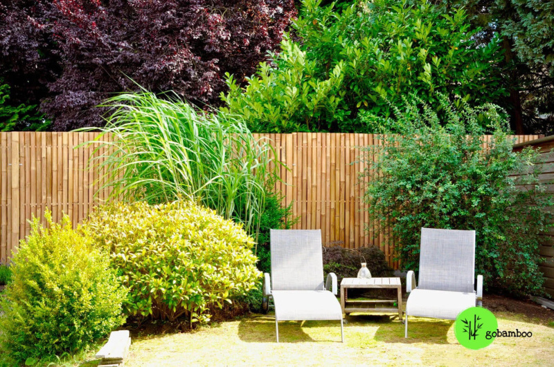 inspirace bambusový plot